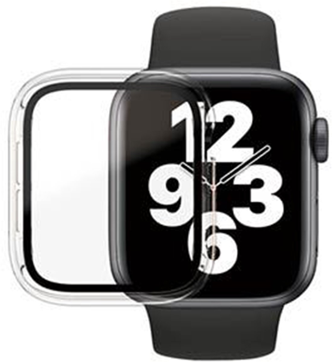 PanzerGlass Screenprotector geschikt voor Apple Watch - 40 mm Glazen | PanzerGlass Full Body Protector - Case Friendly