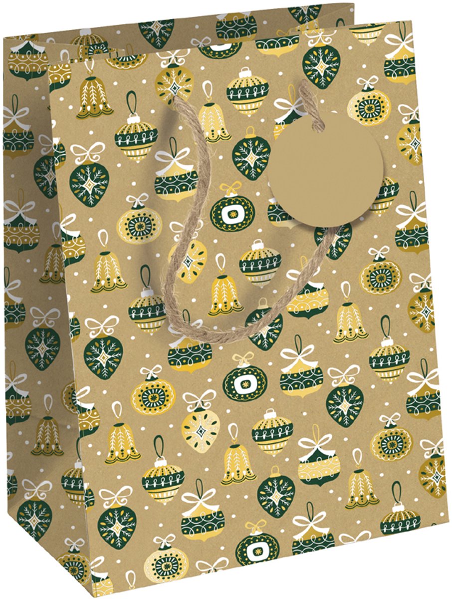 Clairefontaine kerstcadeauzakje 'Forest', klein
