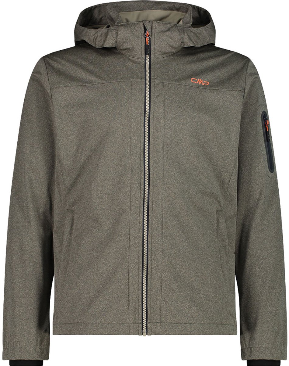 Cmp Zip Hood 39a5027m Softshelljack Grijs S Man