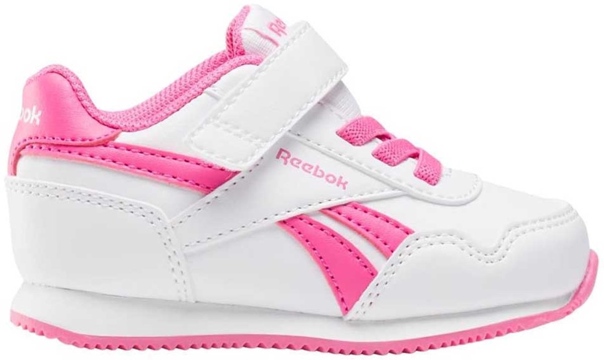 Reebok Royal Jog 3.0 Elastic & Top Strap Babyschoenen 1/2 Jongens Roze
