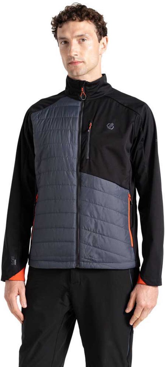 Dare2b Mountaineer Hybrid Softshelljack Grijs S Man