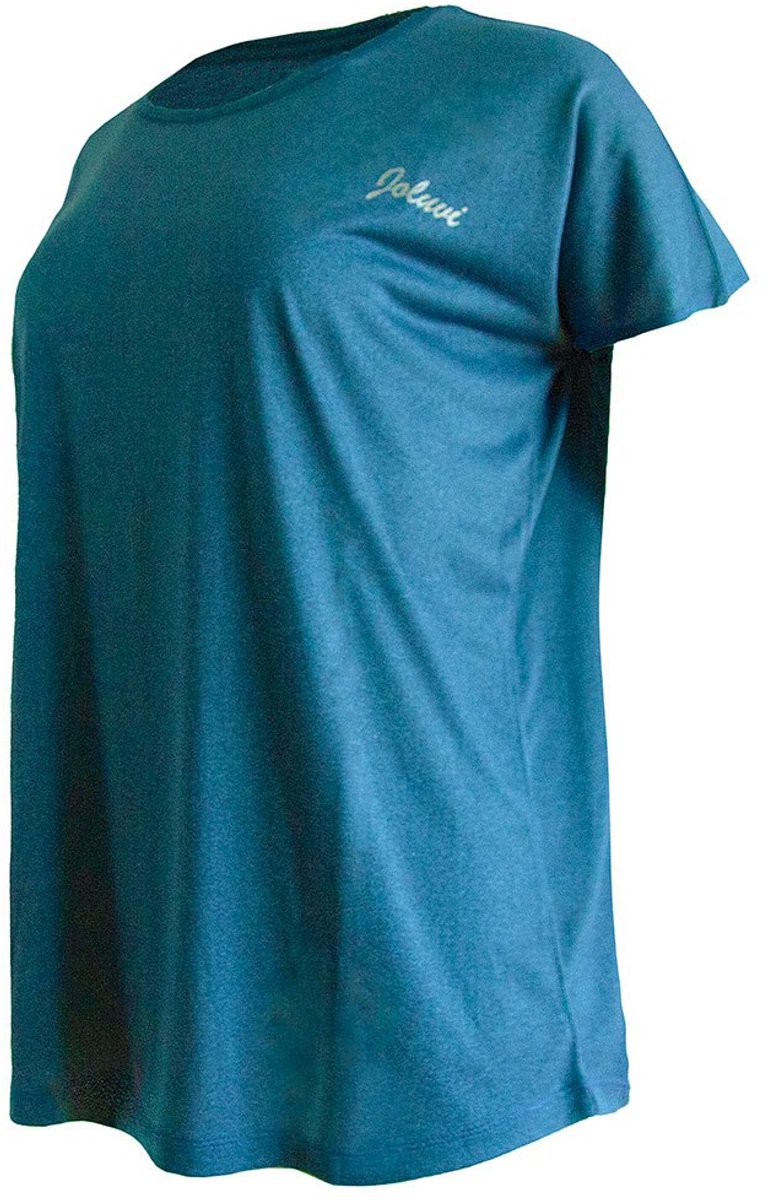 Joluvi Oversize T-shirt Met Korte Mouwen Vrouw Turquoise