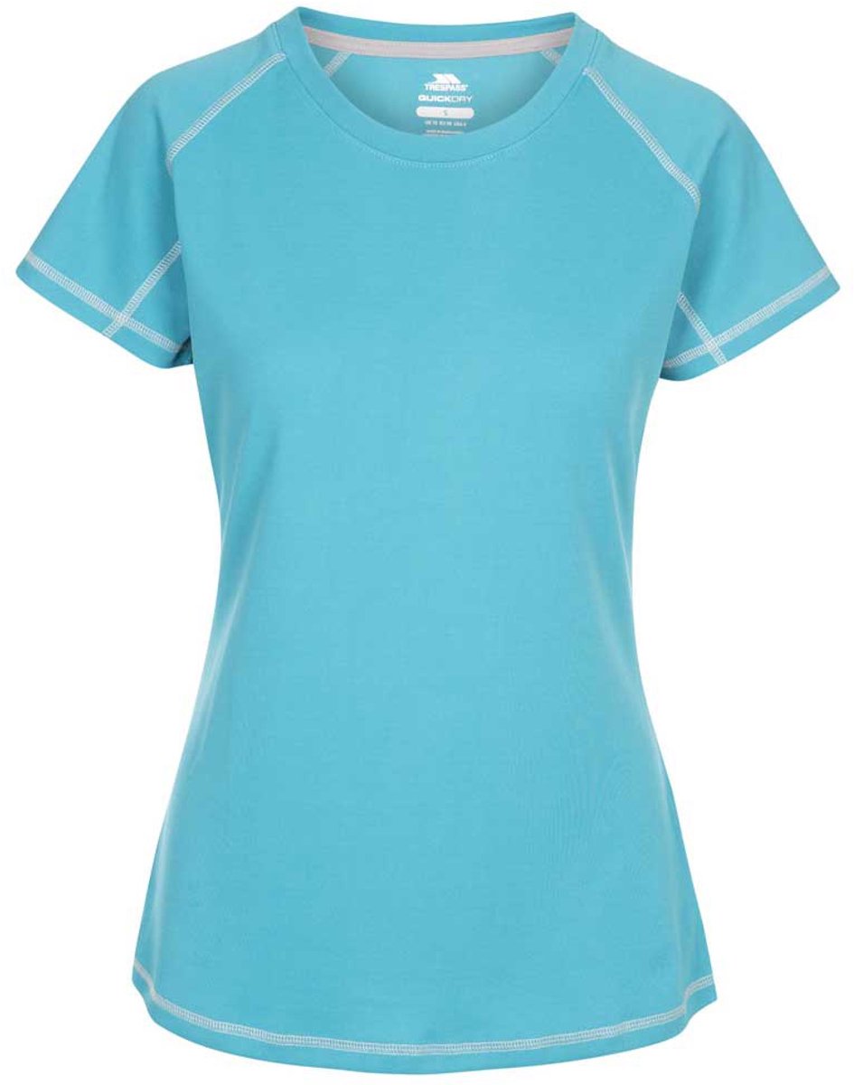 Trespass Viktoria T-shirt Met Korte Mouwen Vrouw Blauw