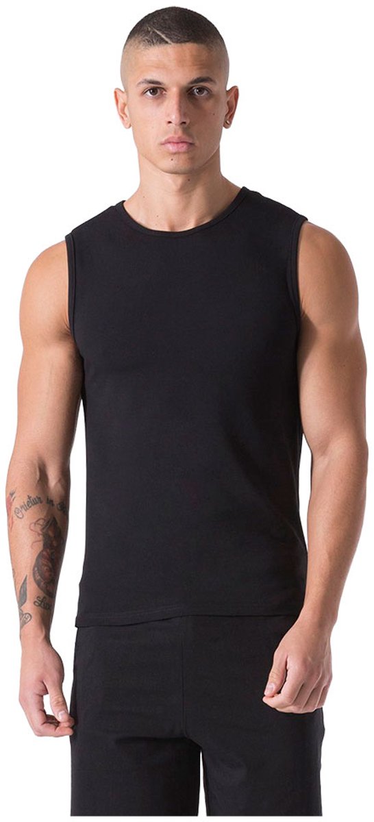 Everlast Stretch Mouwloos T-shirt Zwart L Man
