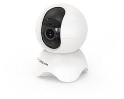 Foscam X5 - Beveiligingscamera's - 5 MP - Pan&tilt - Binnencamera - Babyfoon - Persoonsdetectie - Wit