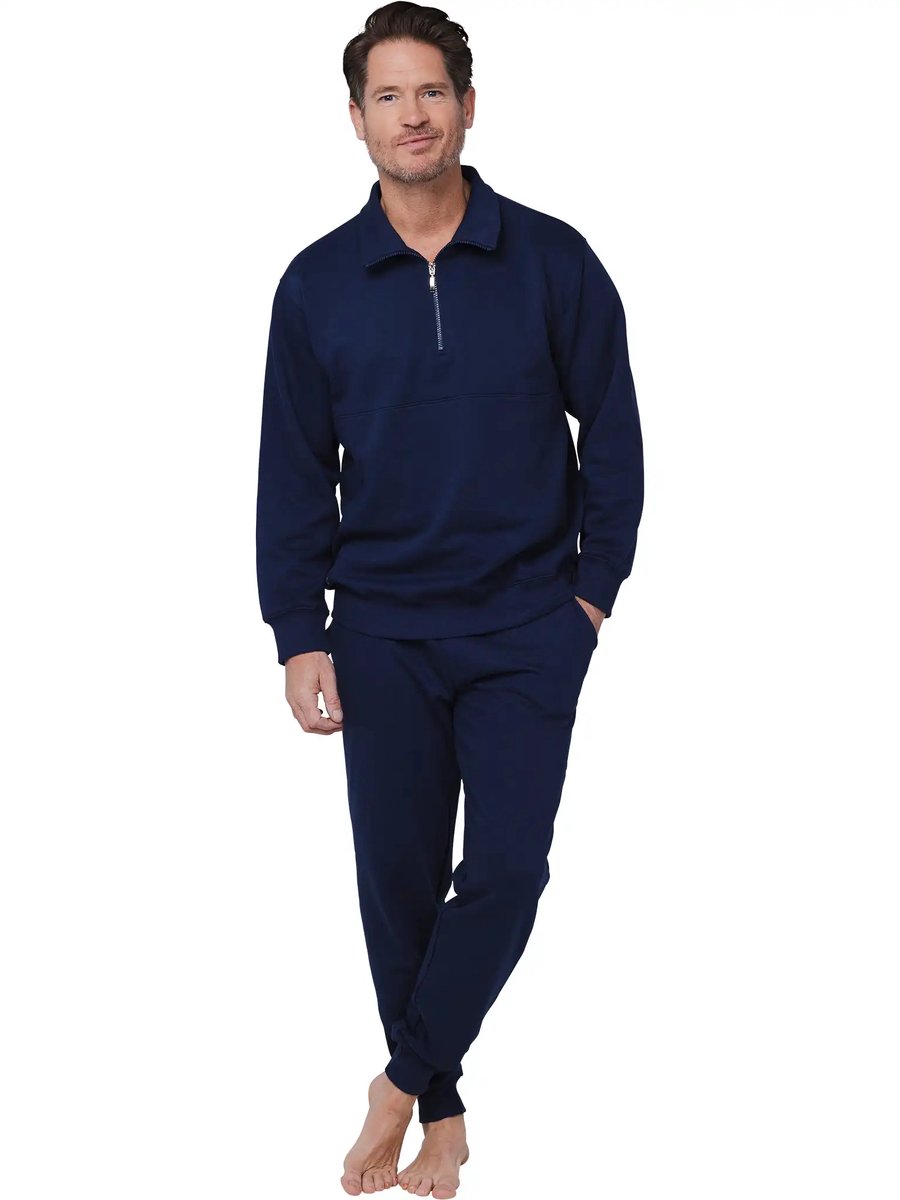 Pastunette - Huispak - Midnight Mode - Badstof - Blauw - Maat S
