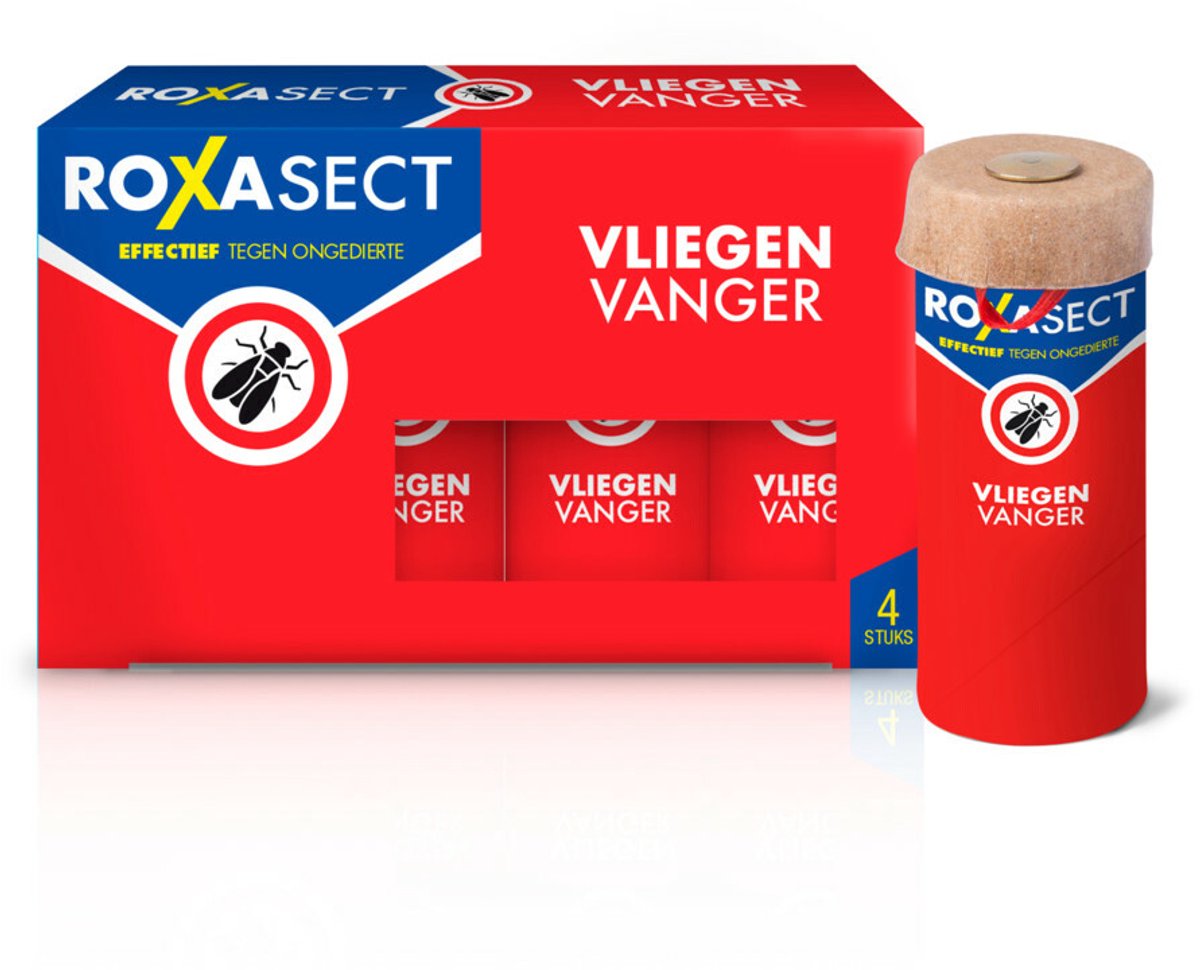 Roxasect Vliegenvangers - 10 x 4 stuks - Voordeelverpakking