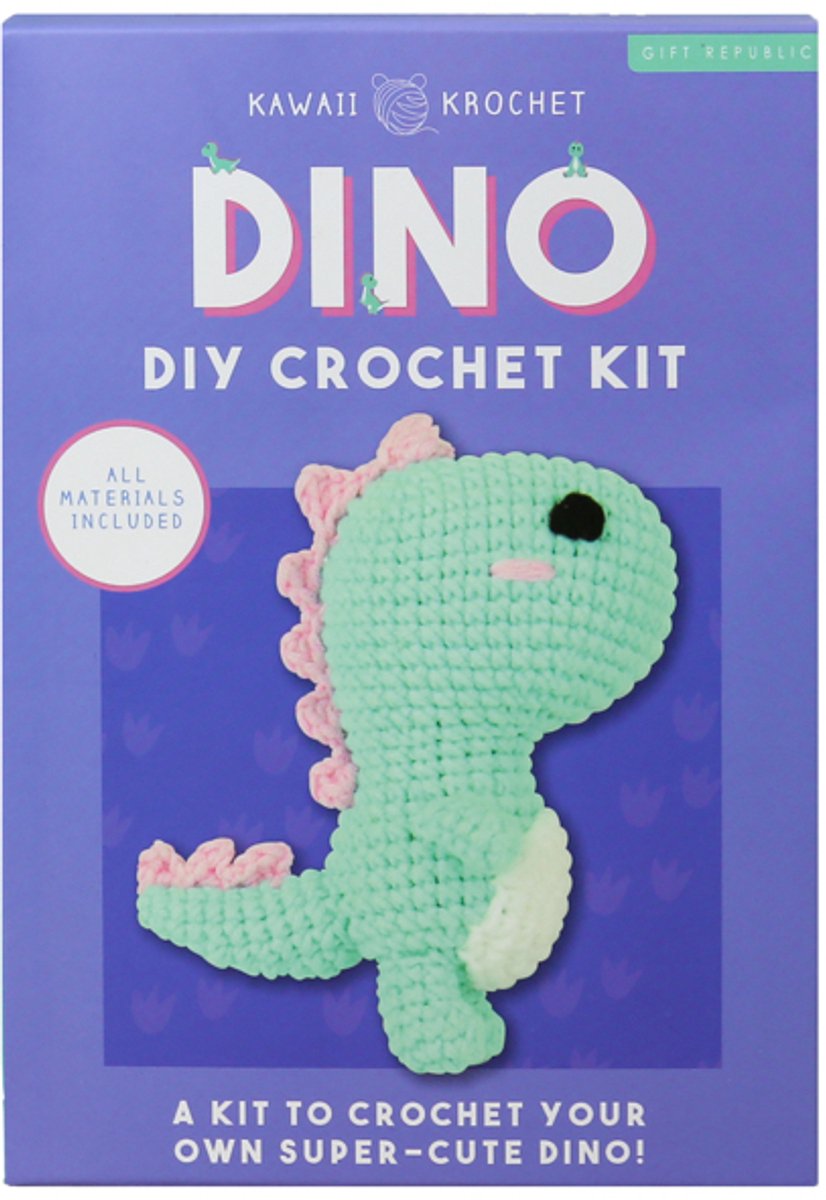 Gift Republic DIY kit - Dinosaur Crochet