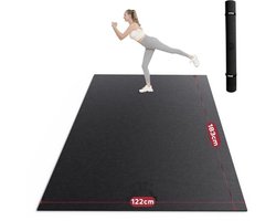 Grote Antislip Fitnessmat - 213x152x0.8cm, Duurzaam en Dikke Gymmat voor Pilates, Aerobics en Yoga