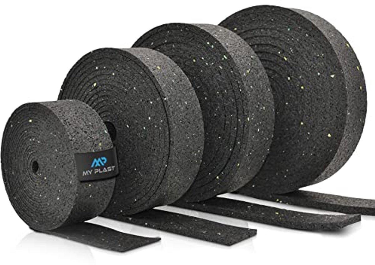 Rubberen Dekvloeren Rollen 50mm / 80mm - Ondervloer voor Diverse Toepassingen