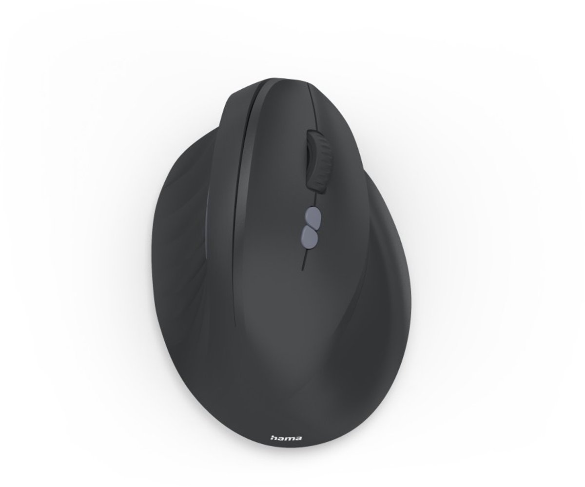 Hama ECM-500R - Optische draadloze muis - 7 knoppen - Ergonomisch - Stil - Zwart