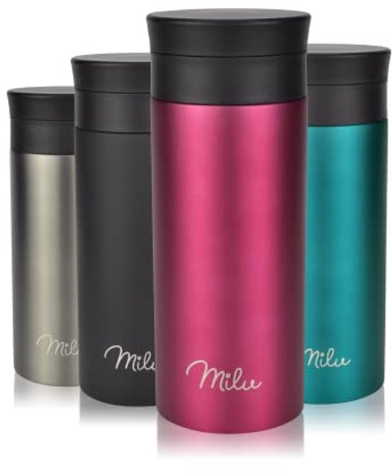 Koffiebeker to go, lekvrij, voor koffie en theeliefhebbers, BPA-vrije
