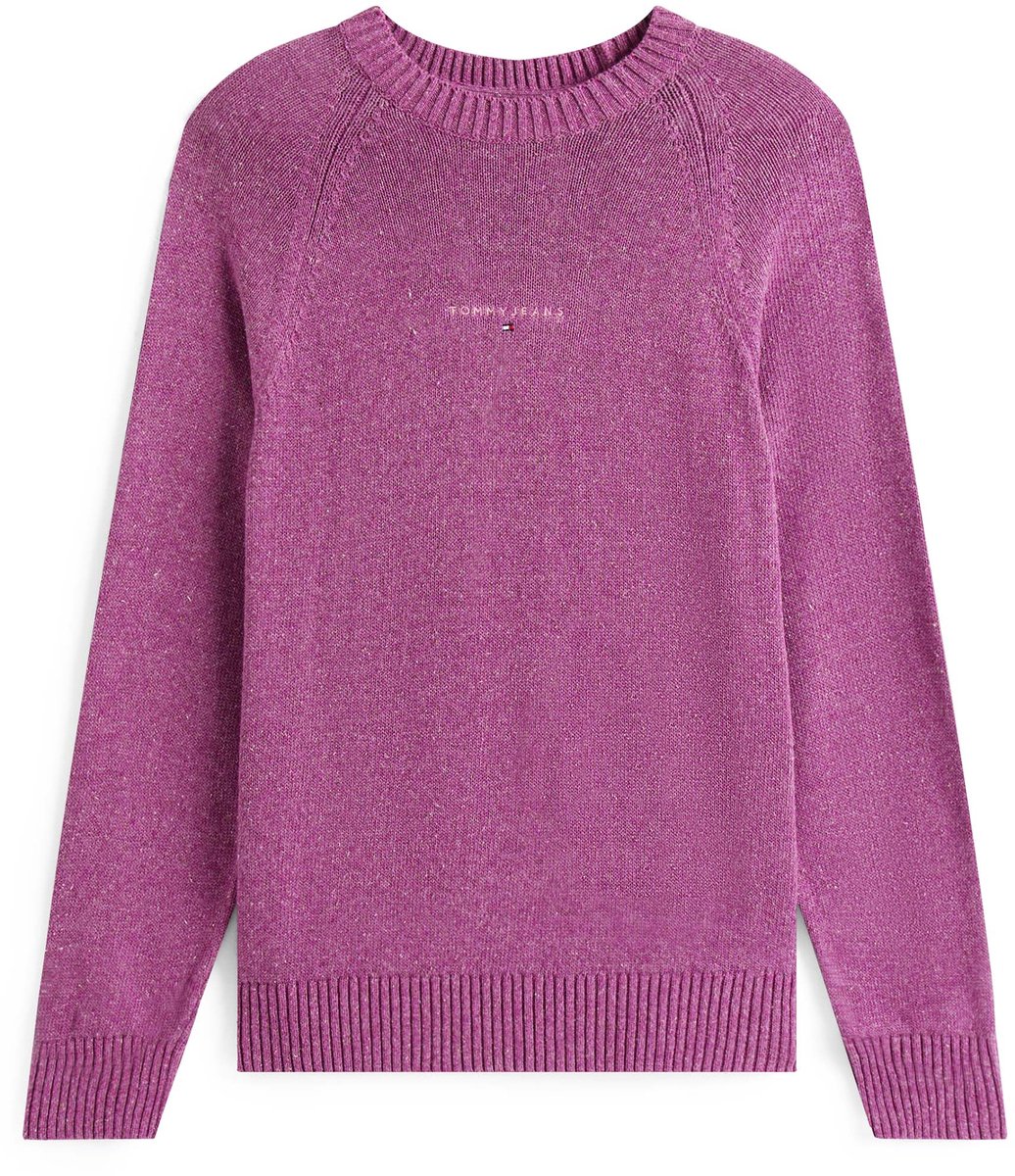 Tommy Jeans Tjm Slim Linear Ragl Trui - Fashion Wear - Volwassen