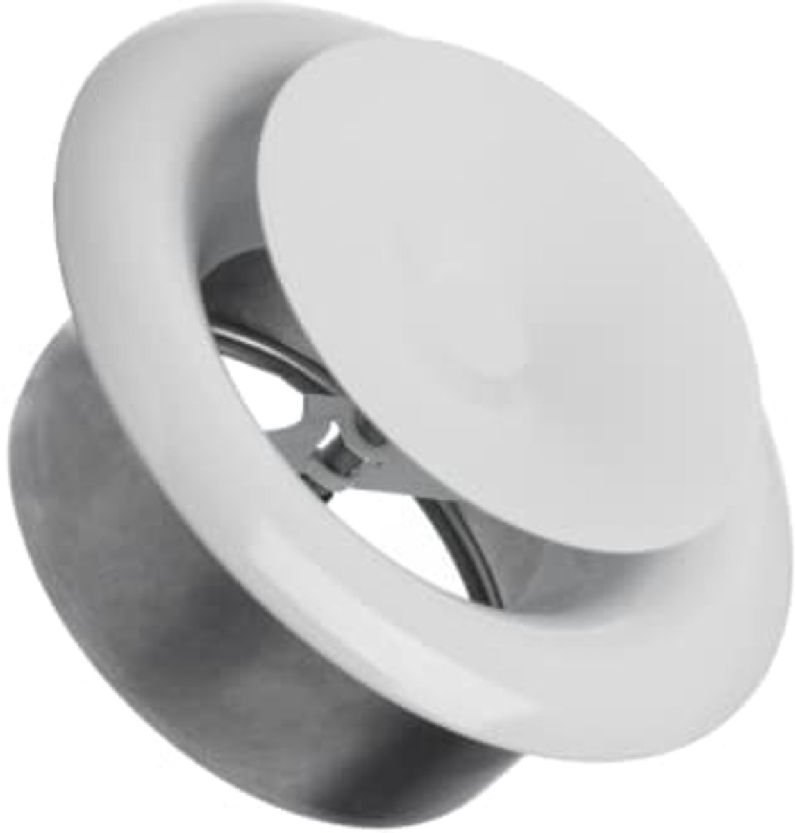 Rond Ventilatieventiel Ø 100mm - Verstelbare Schijfklep voor Optimale Luchtstroom