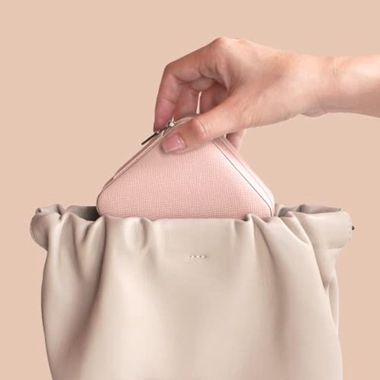 Vlando Pequeño organizador de joyero de viaje - Estuche de almacenam