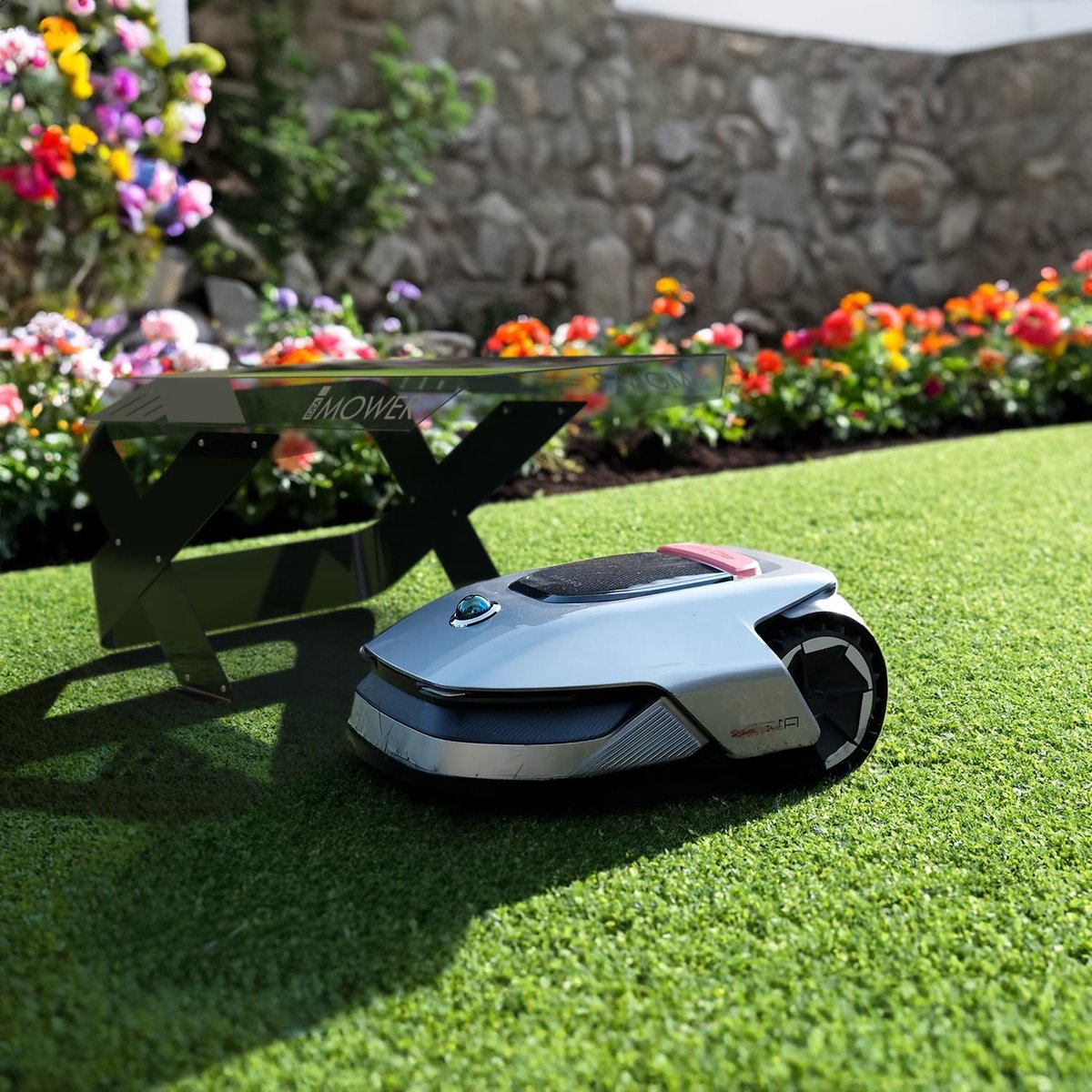 Indsutrialhome Möbius Garage / Beschermdak voor Robotmaaier – Transparant UV‑dak voor visuele controle – Compatibel met Dreame A1 / Mobius / RTK modellen – weerbestendig stal / overkapping - Indsutrialhome - €565,00