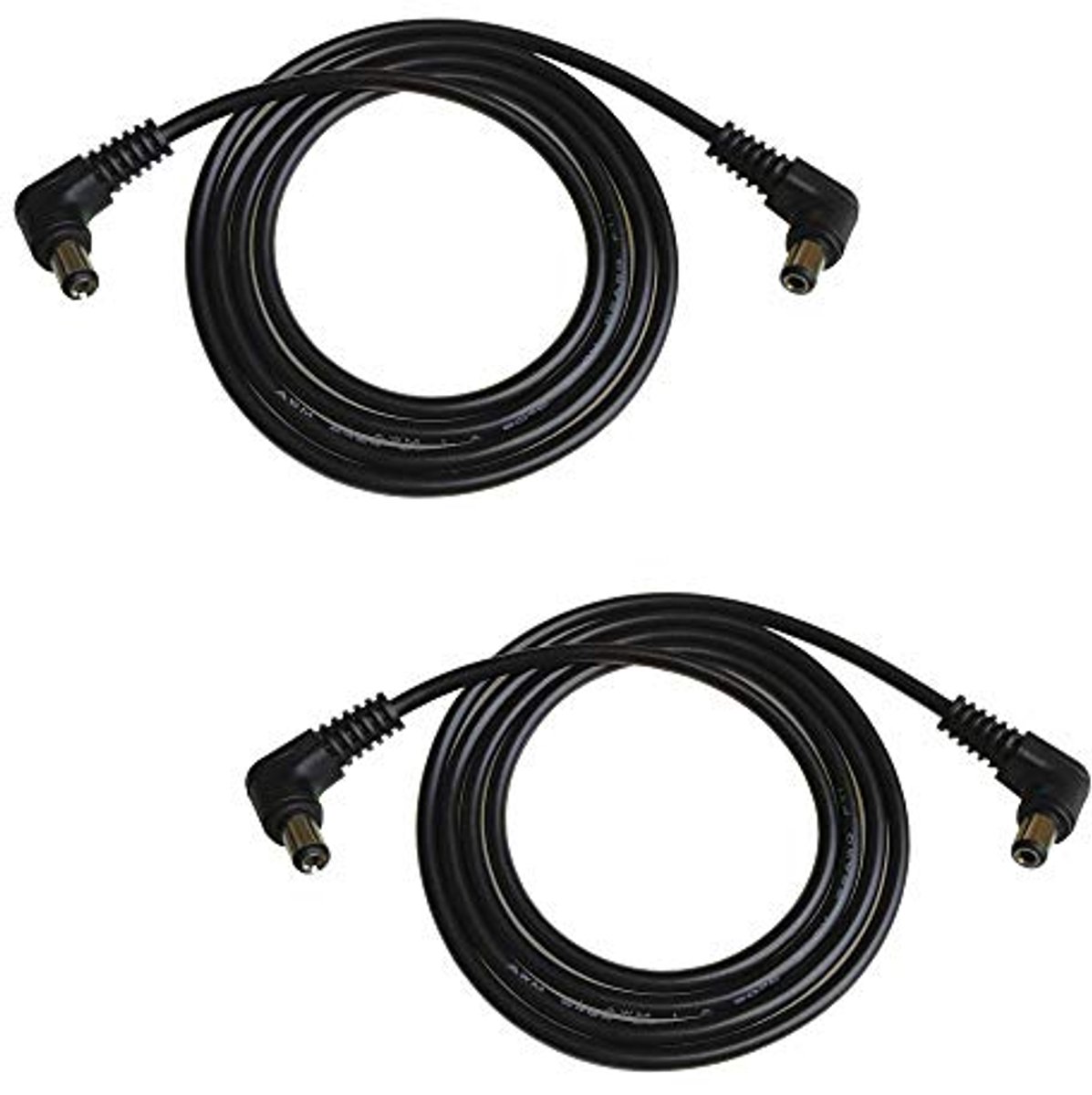 L-type DC verlengkabel 2,1 mm x 5,5 mm - 2 stuks - 1 meter