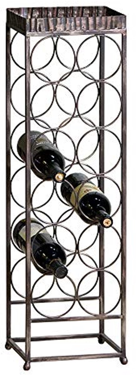 Wijnflessenrek 78 cm Antiek Goud-effect - Elegante Decoratie voor Thuis