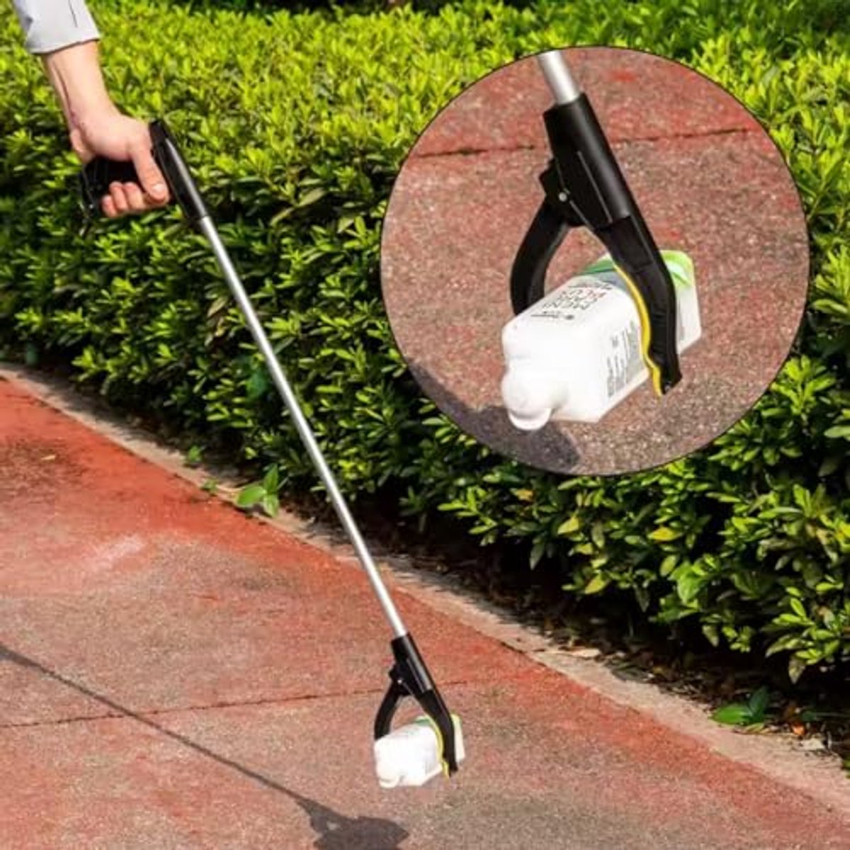 Grijptang voor Senioren en Kinderen - Vuilnisgrijper voor Afvalverzameling, Lichtgewicht en Ergonomisch, 76 cm