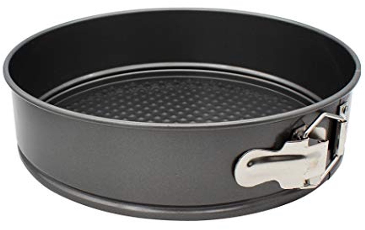 Taartvorm 24 cm met afneembare bodem - Duurzaam koolstofstaal springvorm