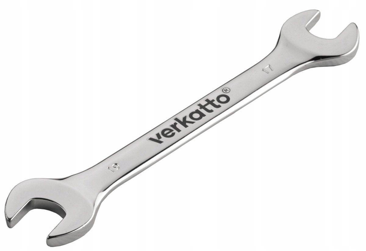Verkatto Dubbele Platte Sleutel 19x22mm Chroom-Vanadium Staal