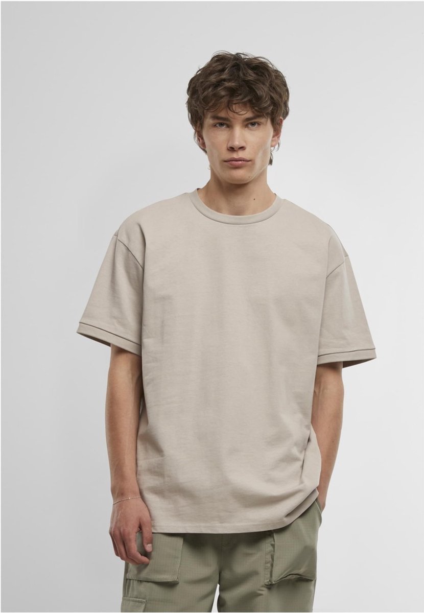 Urban Classics Rib Cuff Heren Tshirt M Grijs