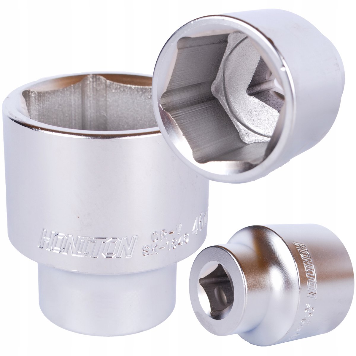 Honiton - Kort Zeskantige Dopsleutel - 3/4" - 46mm - Chroomstaal