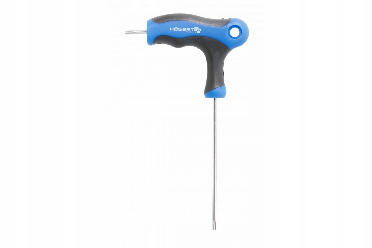Hoegert Torx T25 Sleutel met T-handvat - Duurzaam en Ergonomisch