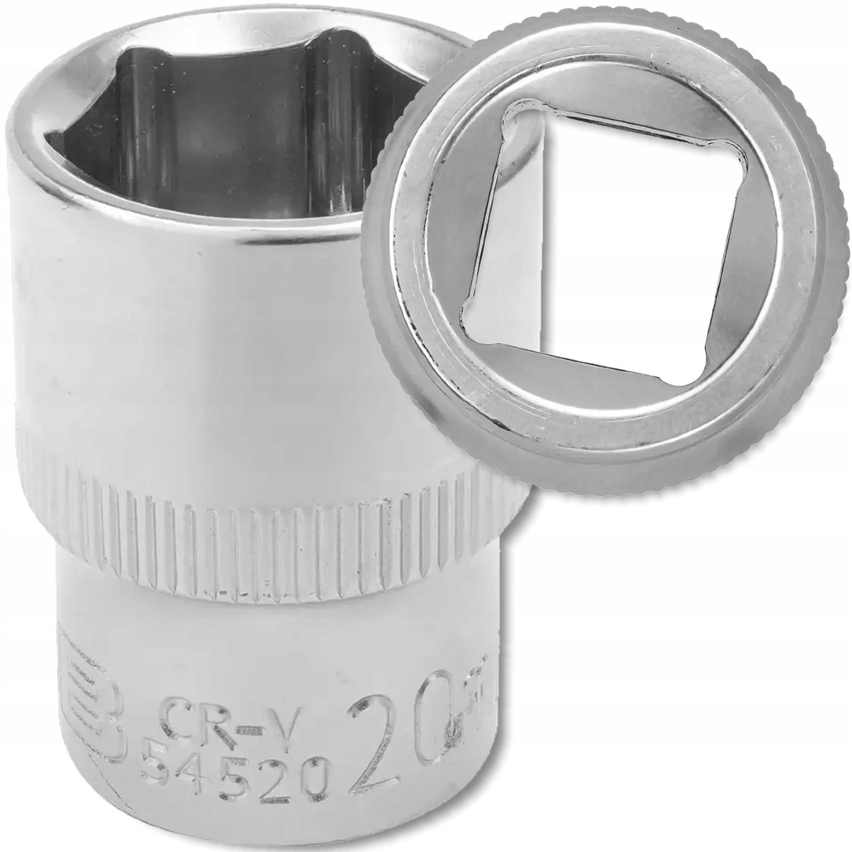 JCB Dopslagsleutel 1/2" 20mm 6-kant Cr-V