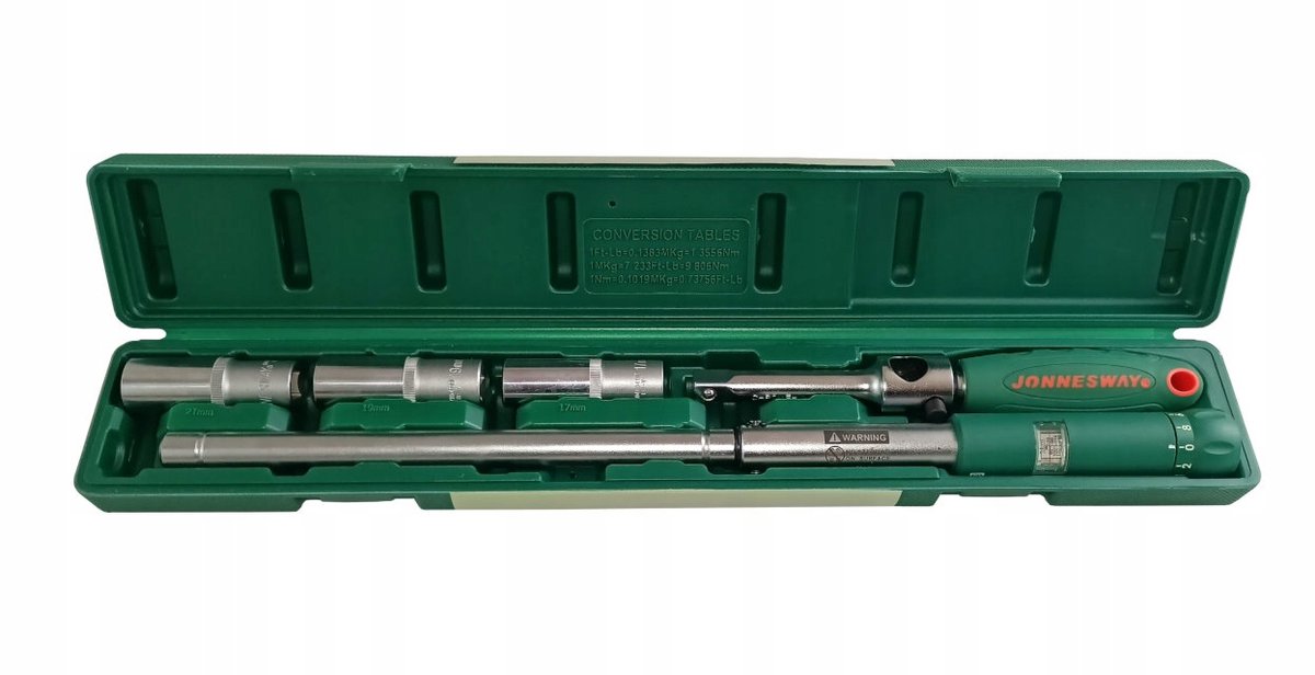 Jonnesway Momentsleutel 1/2" 70-170Nm met Dopsets - T02170