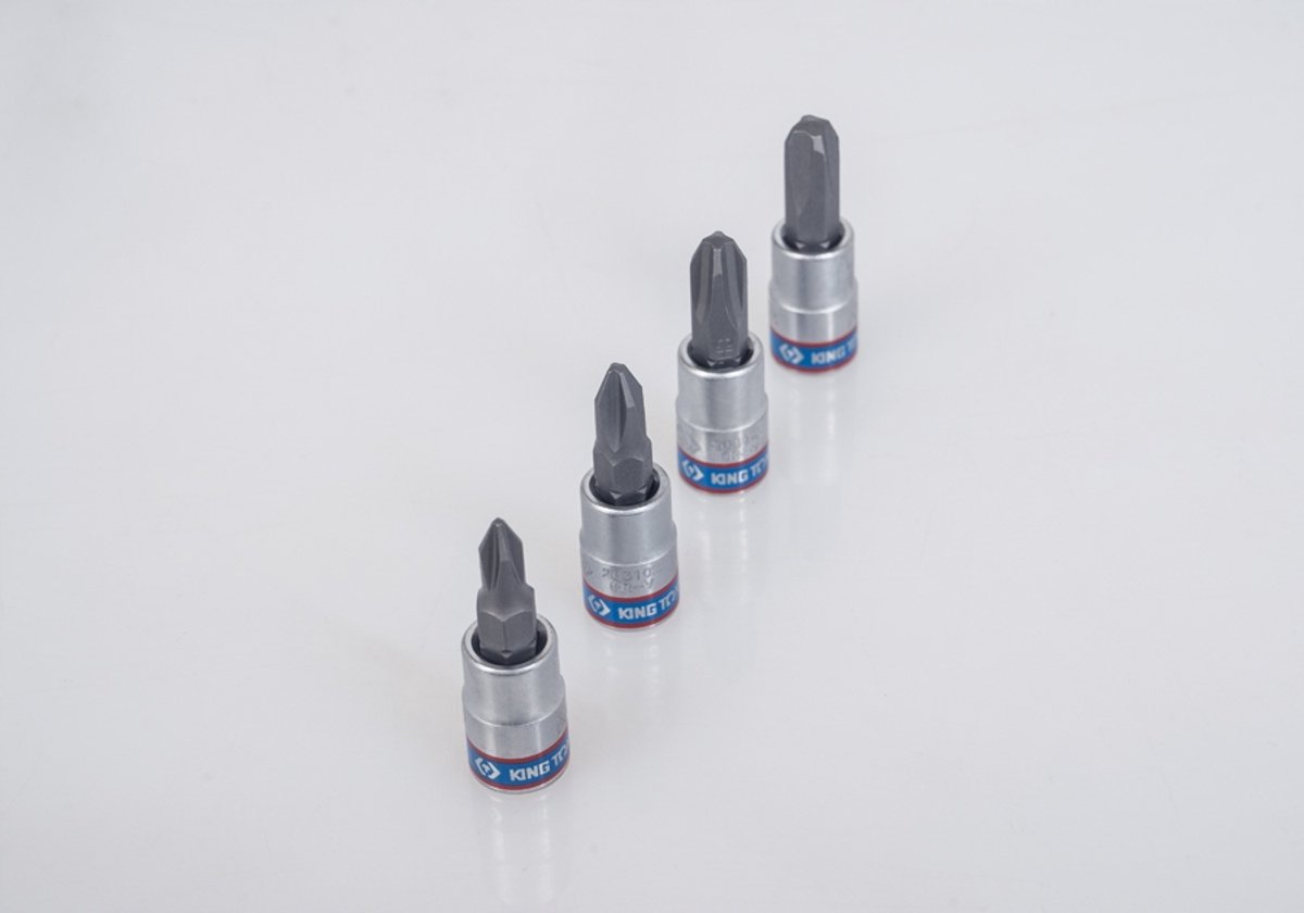 King Tony Bit Dop 1/4" PH3 Phillips 37mm - Kwaliteit & Precisie