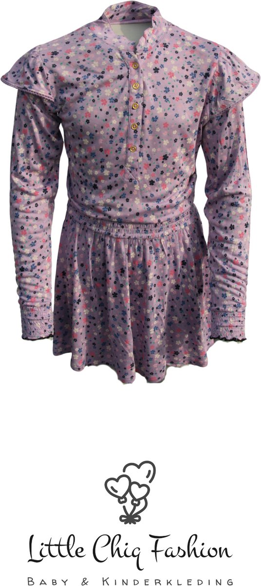 Funkle Girls Jurk met bloemenprint