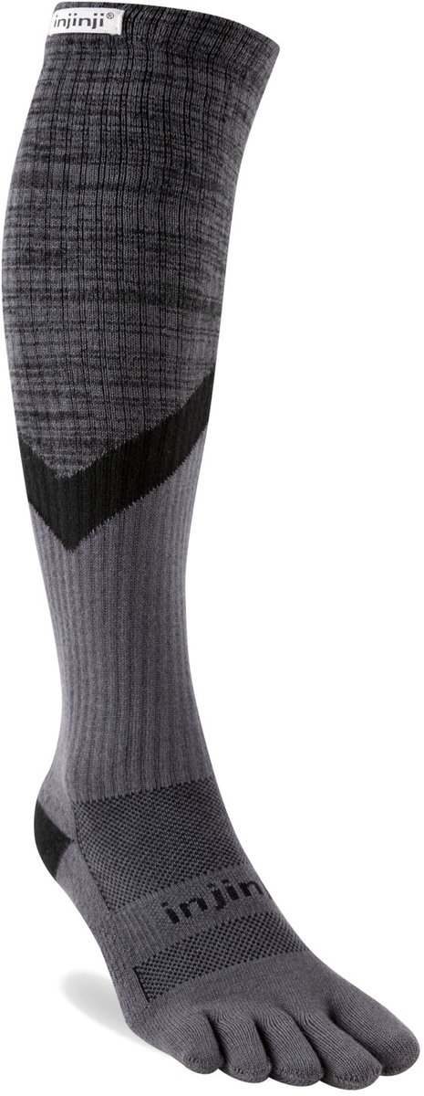 Injinji Trail Midweight OTC Teensokken Unisex 213190 80 Grey S=37-40