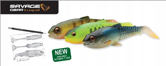 Savage Gear Cannibal CRAFT 12,5cm Kunstshads - Kant-en-klaar van Savage Gear — afbeelding 3