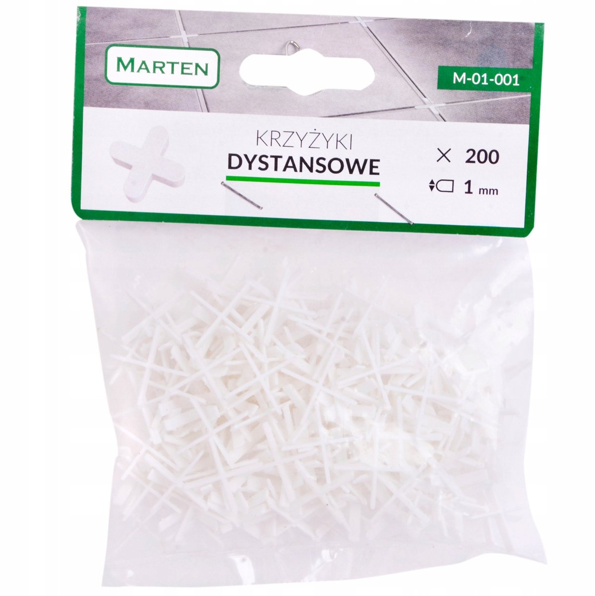 Marten Level Tegelbeschermers 1mm - 100 Stuks Systeem