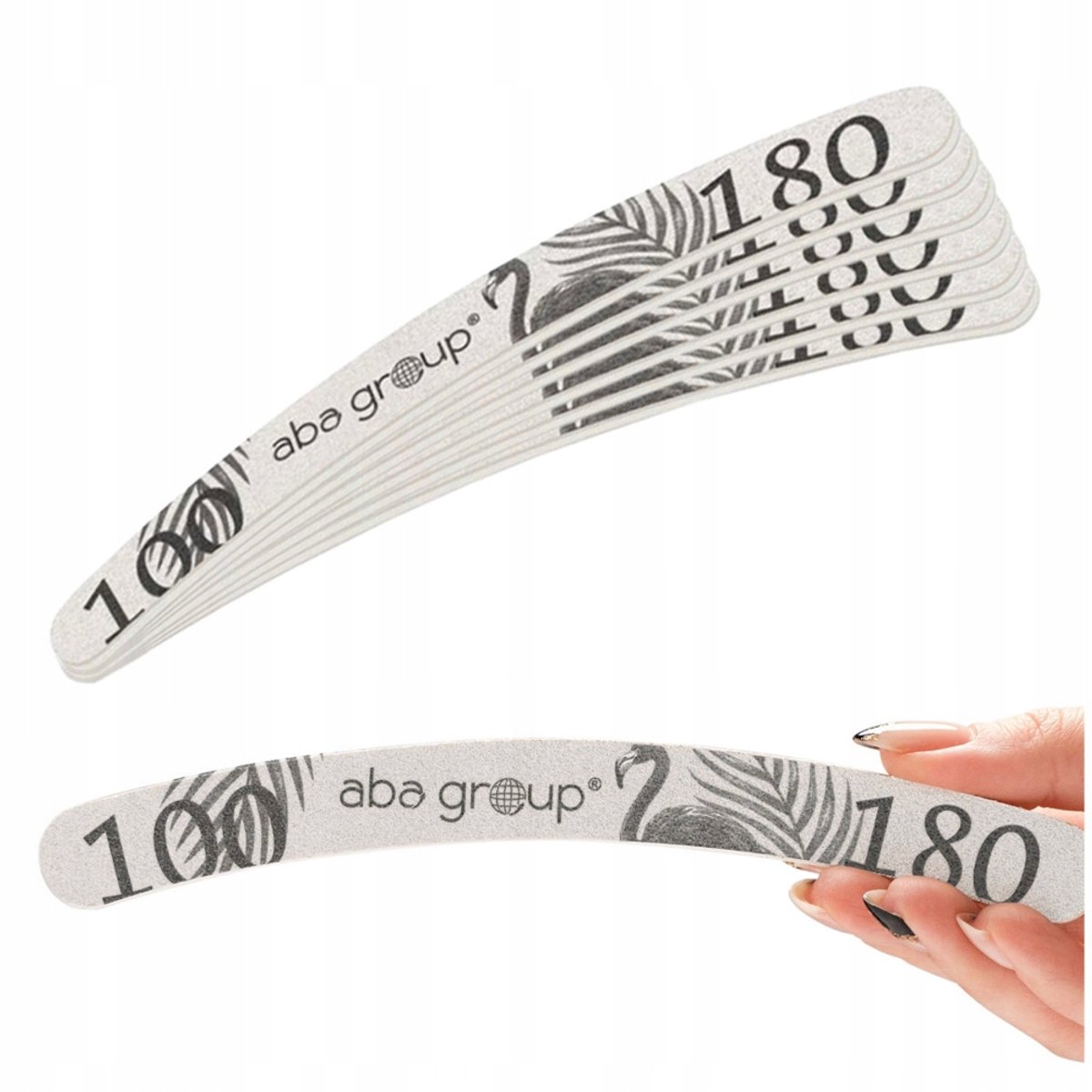 Aba Group Nagelvijl Open zebra std 100/180 flamingo 10 St.