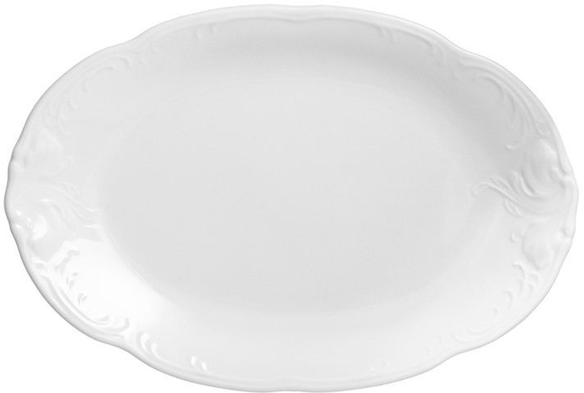 Chodzież Fryderyka Ovale Sjaal 33cm Wit - 2e Keus
