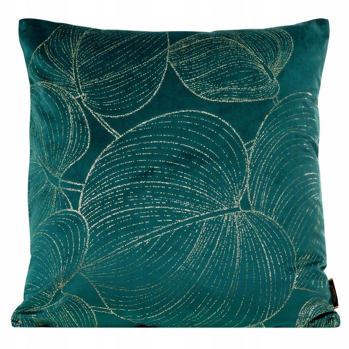 Decoratieve Kussenhoes Blink 45x45cm Donker Turquoise Velours