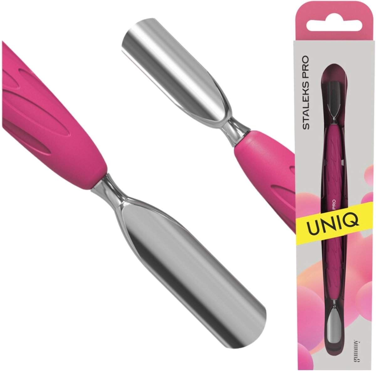 STALEKS UNIQ Gekartelde spatel PQ-10/1 - Manicure & Pedicure