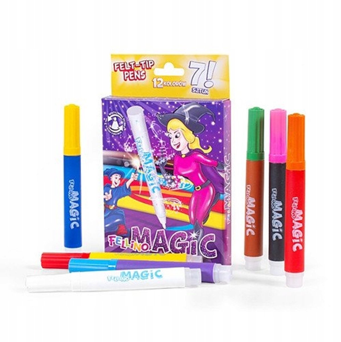 Kamet Magic Fellino Stiften Set - 7 Kleuren