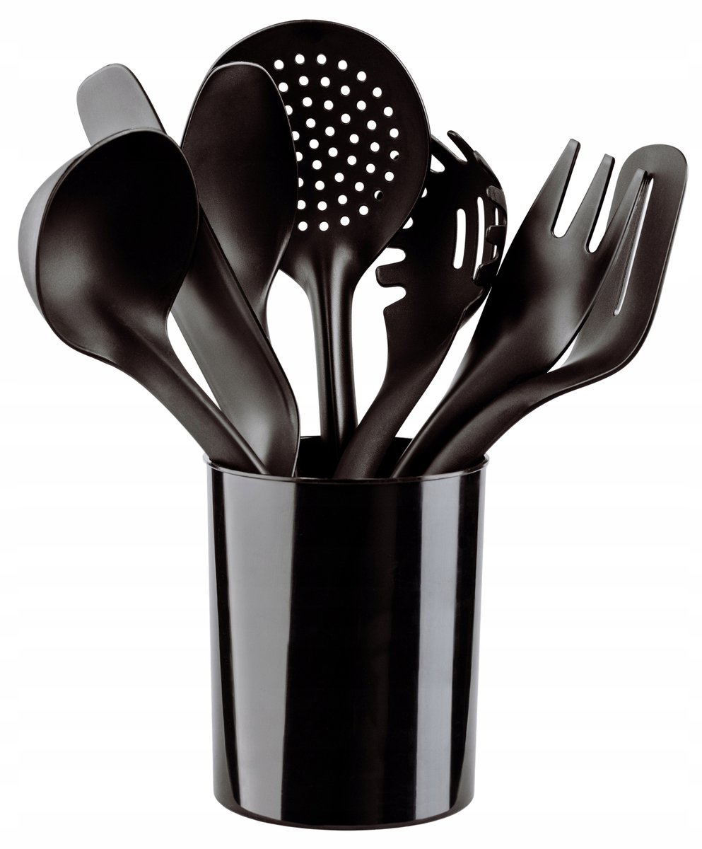 Practic Handy Keukengerei Set met 7 Delen en Houder
