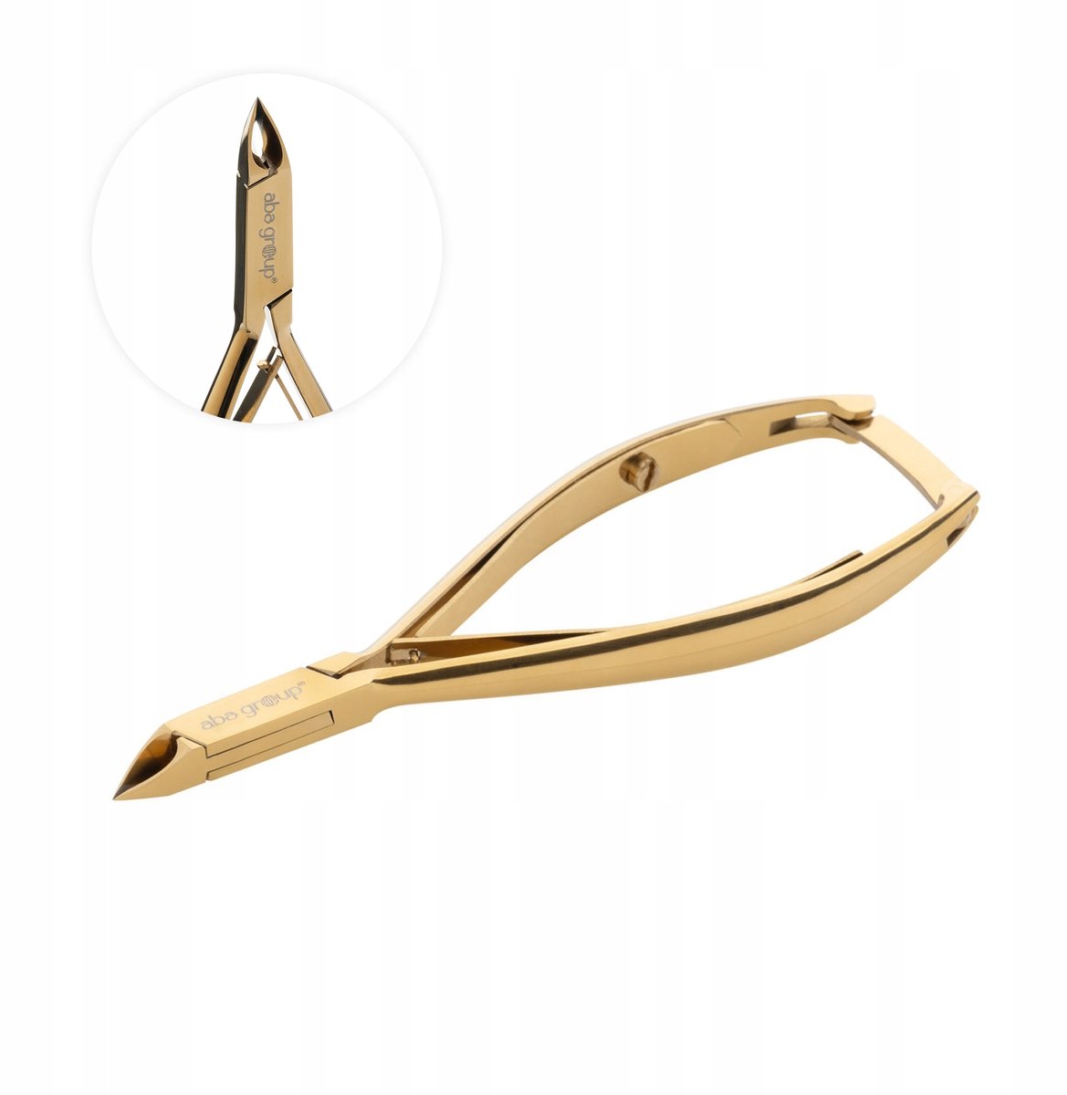 Nagelriemtang 4mm Dubbele Veer Scherpe Gouden Professionele Aba Group