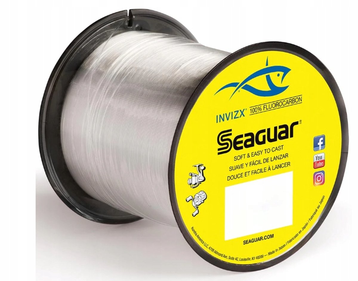 Seaguar Invizx Fluorocarbon Vislijn 1000 Yd 4 Lb - Bijna Onzichtbaar