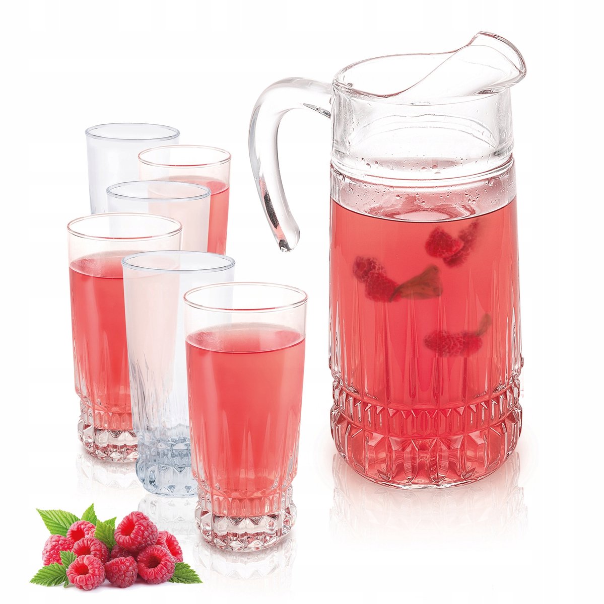 Luminarc Imperator Drankenset 7-delig - 1.6L Kan & 6 Glazen