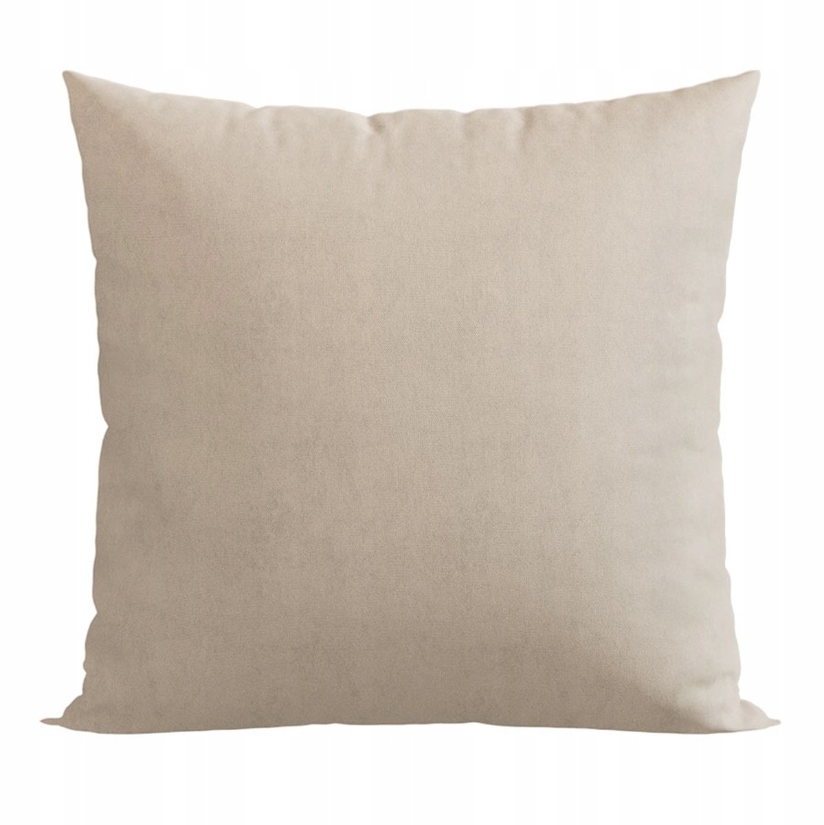 Decoratieve Kussenhoes Cappuccino 40x40 cm - Zacht Velours met Rits