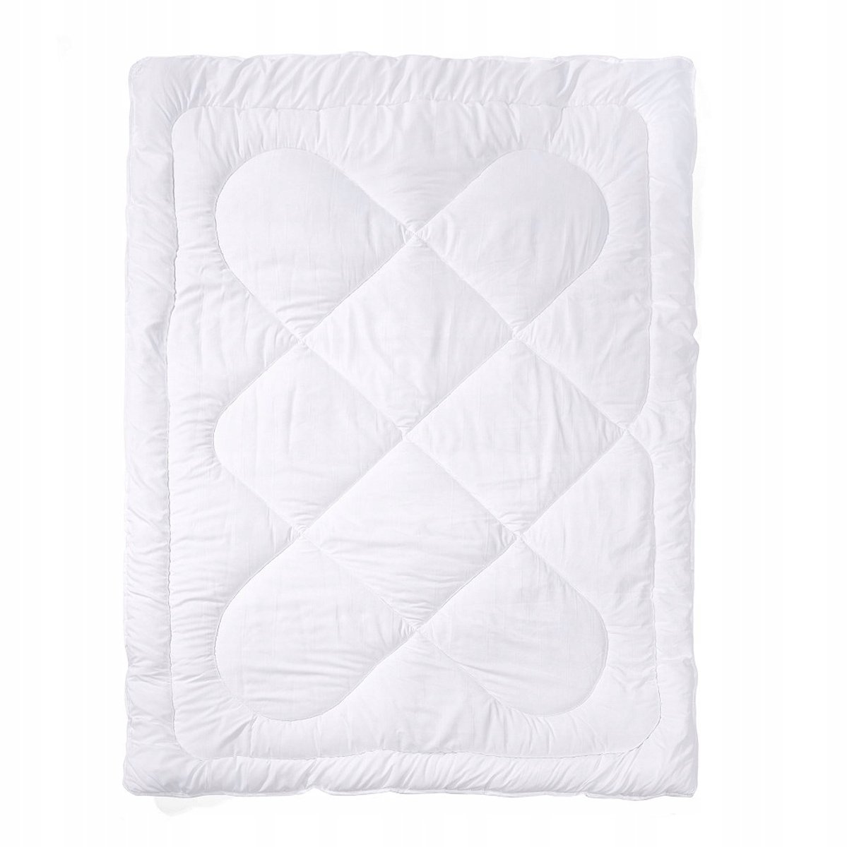 All-Season Dekbed 140x200cm Wit Karo - Warm & Ademend