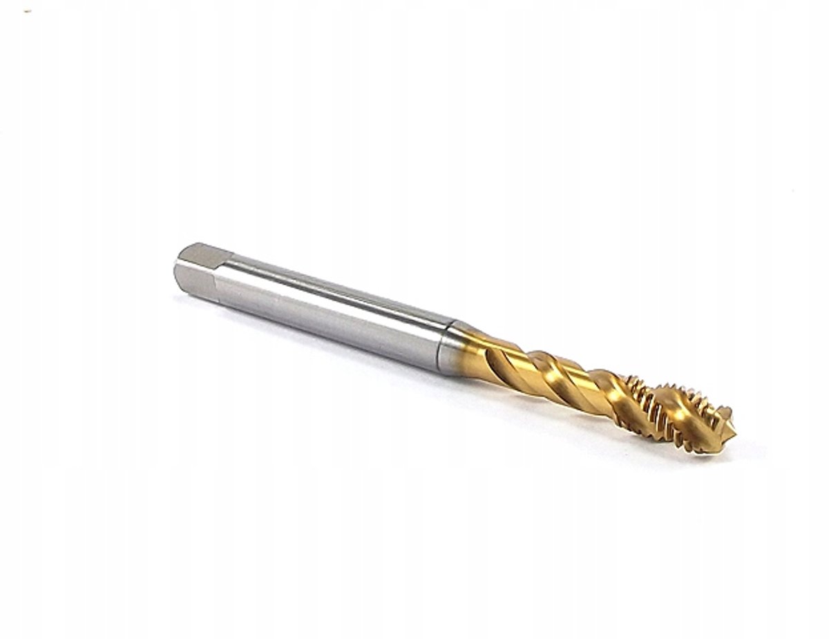 Fenes M6 HSS-E TiN Tappen DIN-371 Machinetap, zonder schroefdraad
