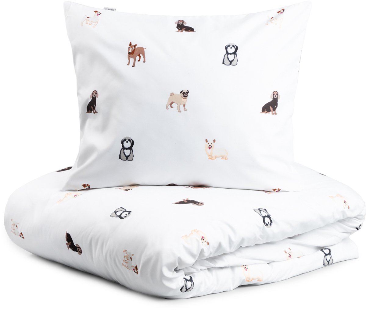 HOMLA Bedding - CANE - Dog Microfibre - 220X200 cm & 2x50X60 cm