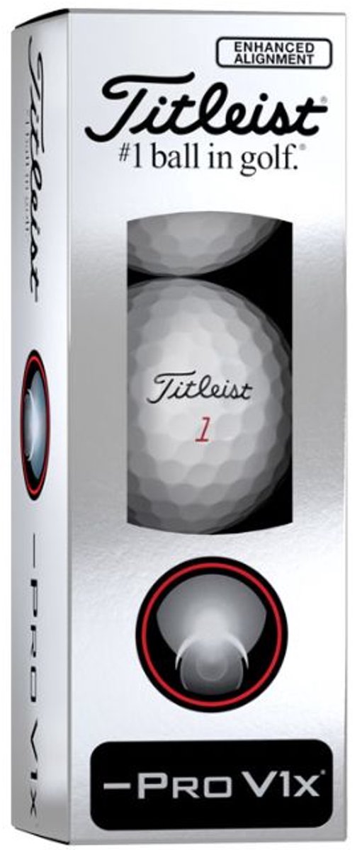 Titleist ProV1X Left Dash Align Golfballen — afbeelding 5