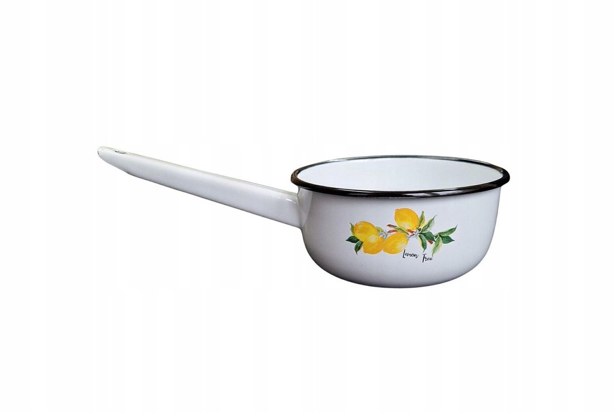 Degelijke Emaille Steelpan 1.5L - Praktisch en Stijlvol
